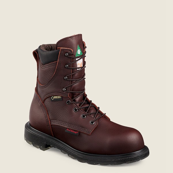 Bottes de Sécurité Red Wing - Supersole® 2.0 - 8-Inch Insulated Waterproof Csa Toe - Bordeaux - Homm